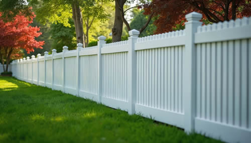 Vinyl & PVC Picket Fences from Fusion Fence Company Cincinnati, OH