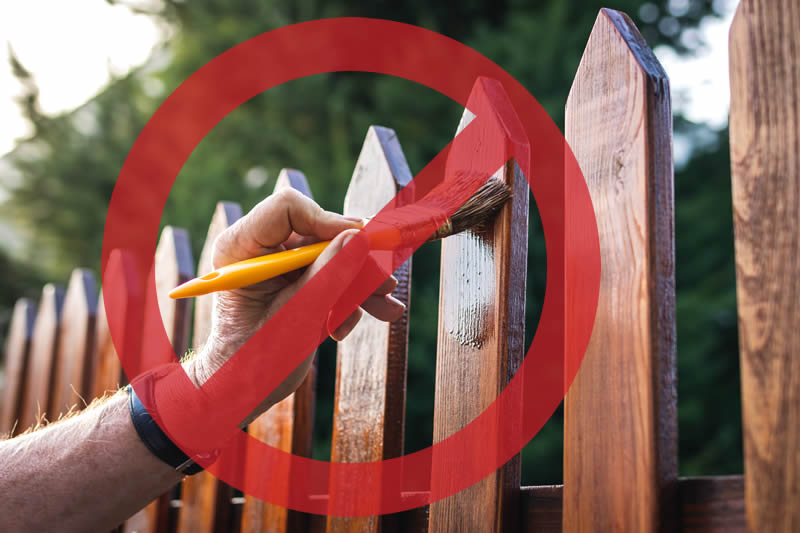 Pre-Stained Wood Fences from Fusion Fence in Cincinnati